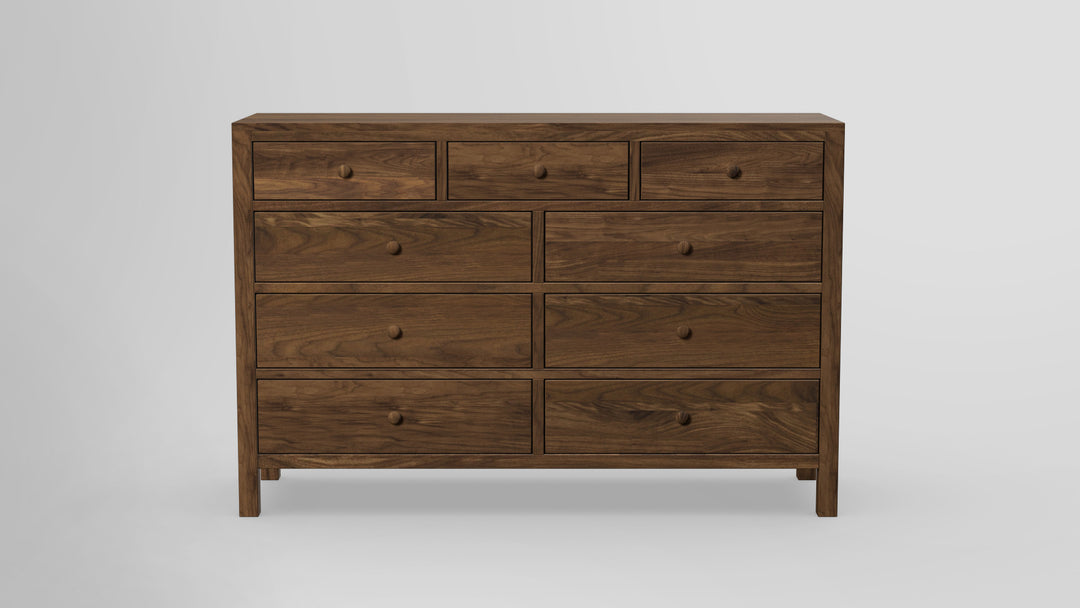 Gratitude 9 Drawer Tall Dresser