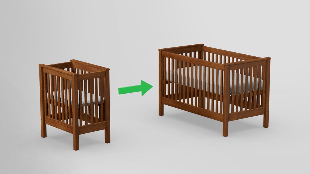 Gratitude Convertible Bassinet To Crib Combo