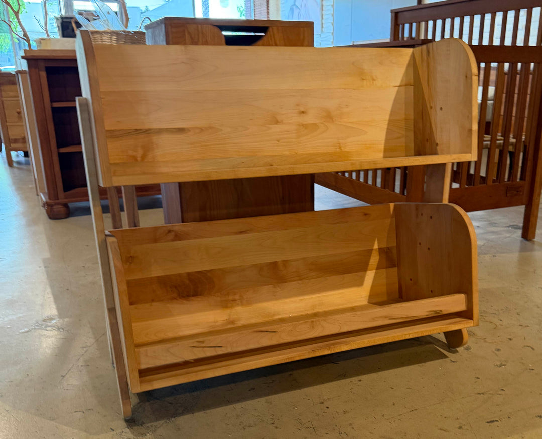 Montessori 30 Inch Bookcase Brown Maple (Floor Display)