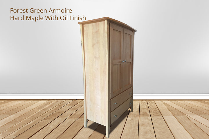 Forest Green Armoire