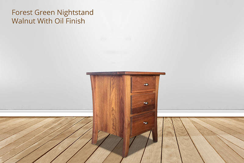 Forest Green Nightstand
