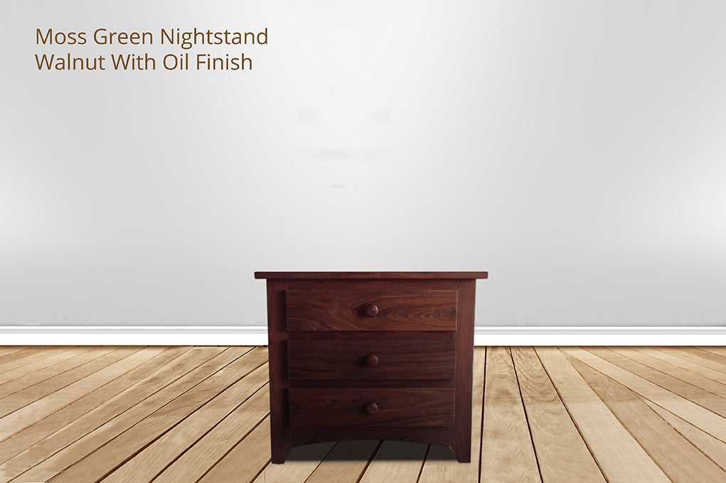Moss Green Nightstand