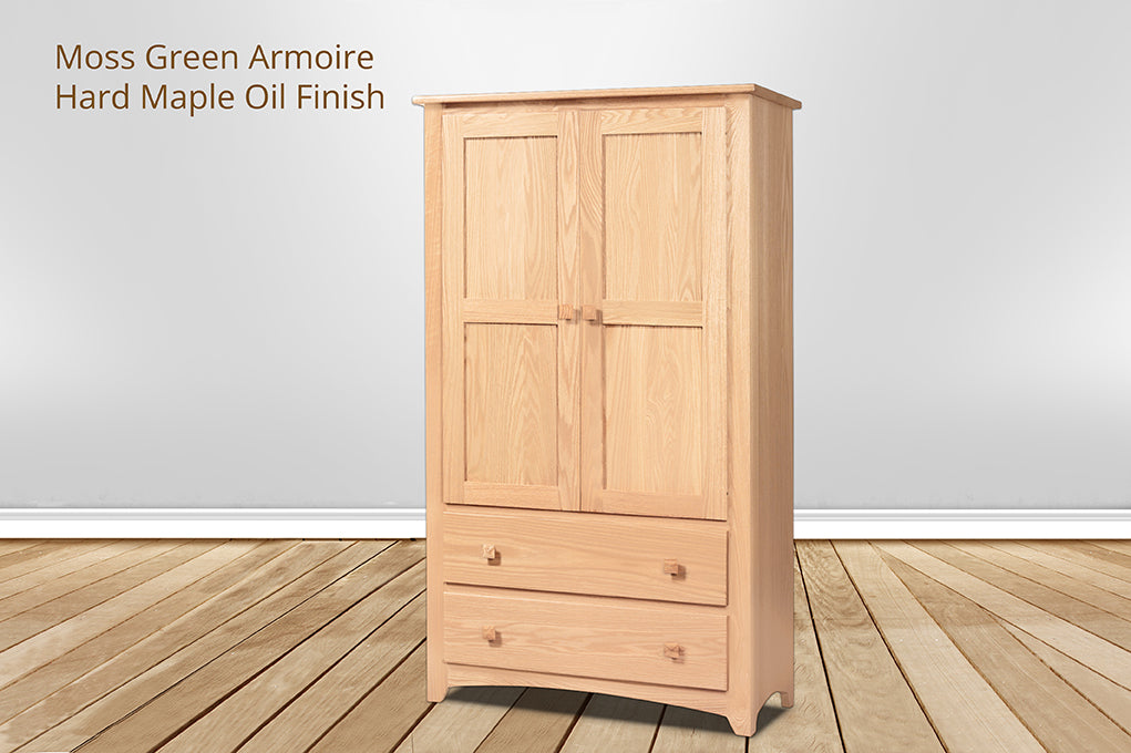 Moss Green Armoire