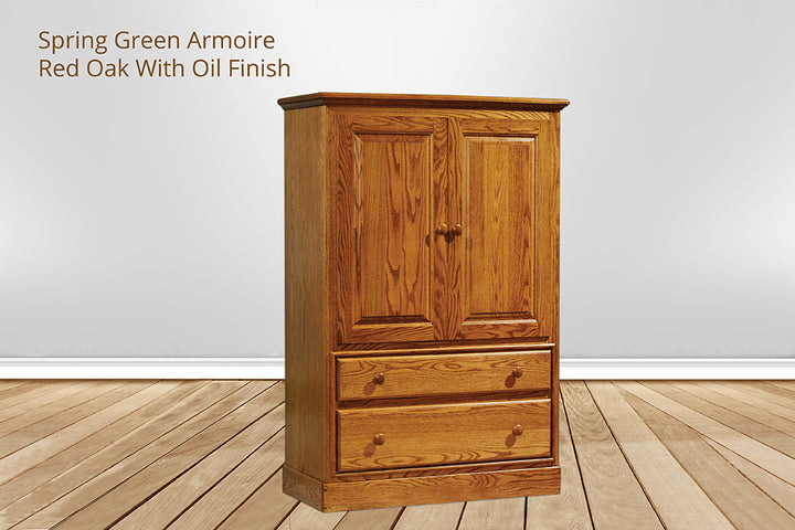 Spring Green Armoire
