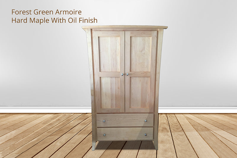 Forest Green Armoire