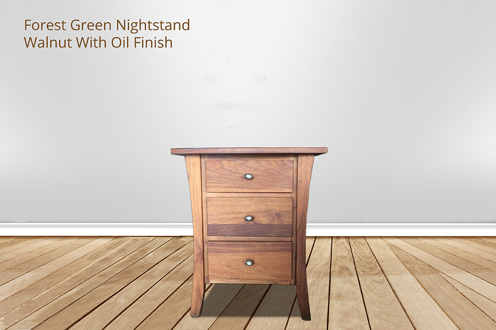 Forest Green Nightstand