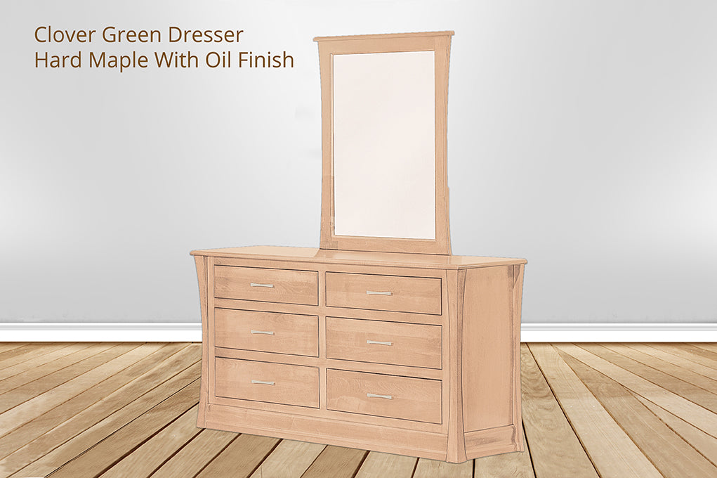 Clover Green 6 Drawer Dresser