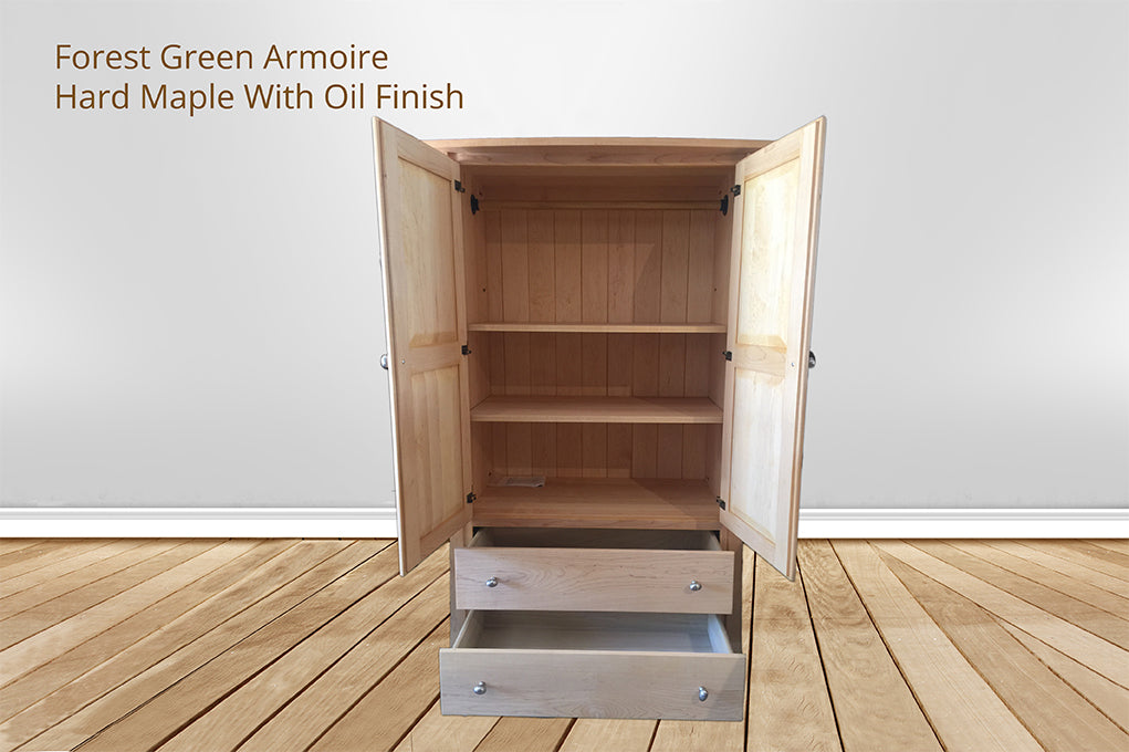 Forest Green Armoire