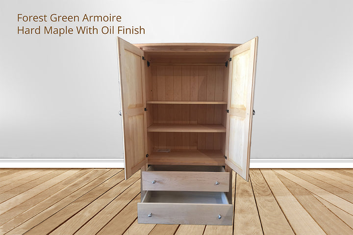 Forest Green Armoire