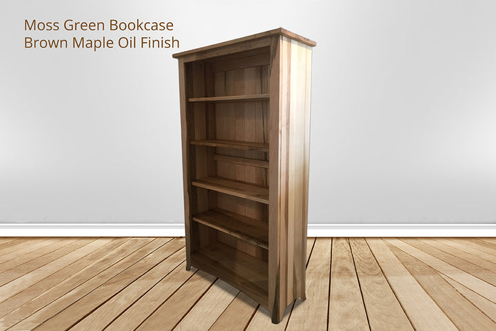 Moss Green Bookcase