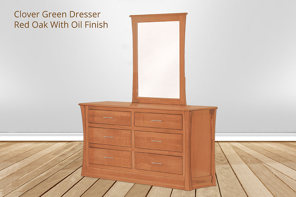 Clover Green 6 Drawer Dresser