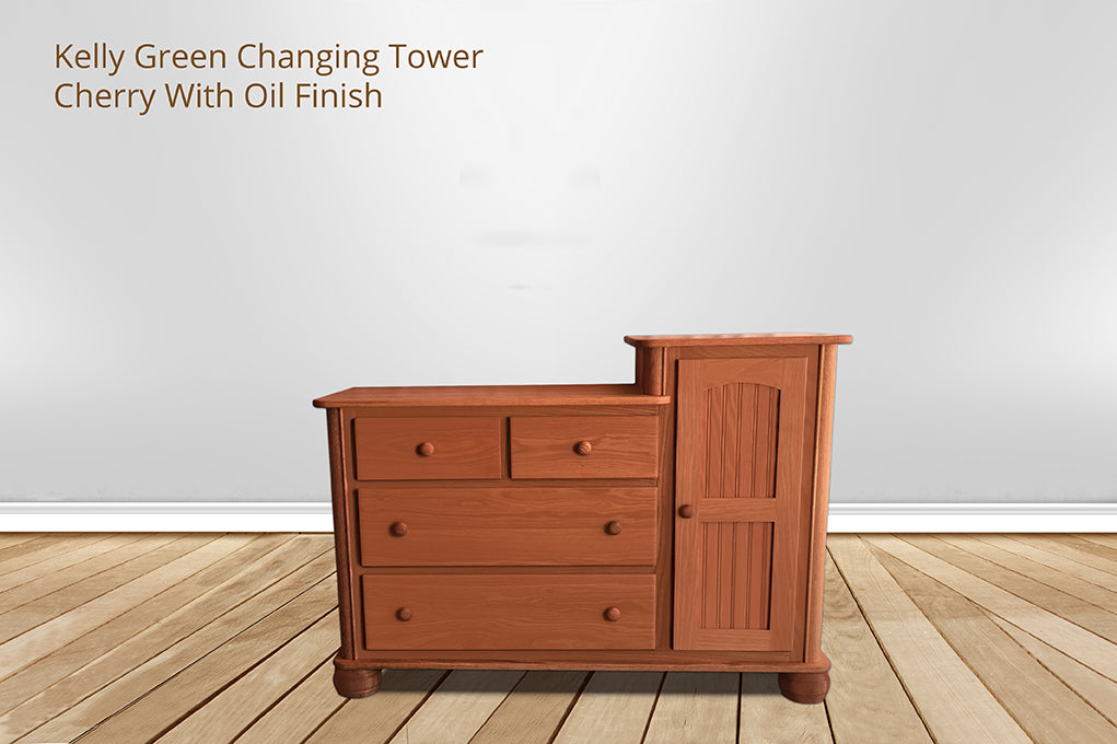 Kelly Green Changing Tower