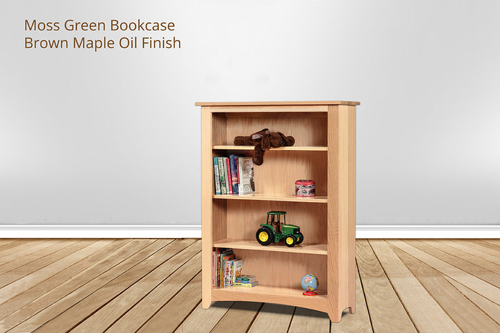Moss Green Bookcase