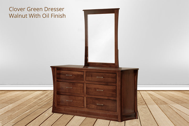 Clover Green 6 Drawer Dresser