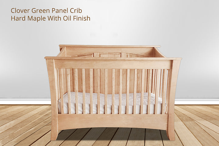 Clover Green Panel Crib