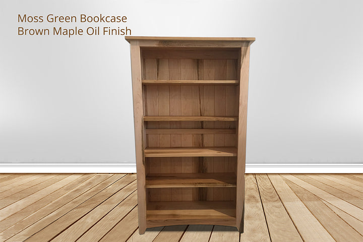 Moss Green Bookcase