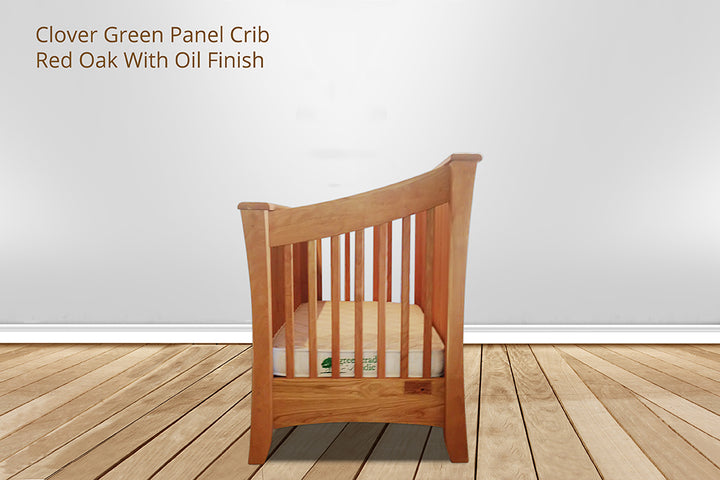 Clover Green Panel Crib