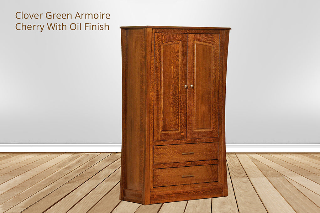 Clover Green Armoire