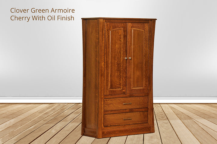 Clover Green Armoire