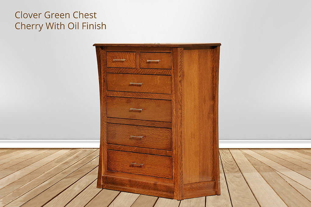Clover Green 6 Drawer Chest
