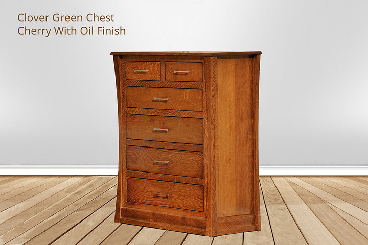 Clover Green 6 Drawer Chest
