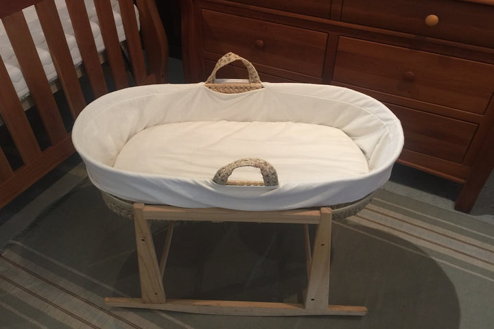 Organic Moses Basket 4 Piece Set